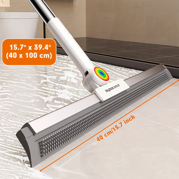Floor wiper with rubber lip & TPE bristles | Bowlift
