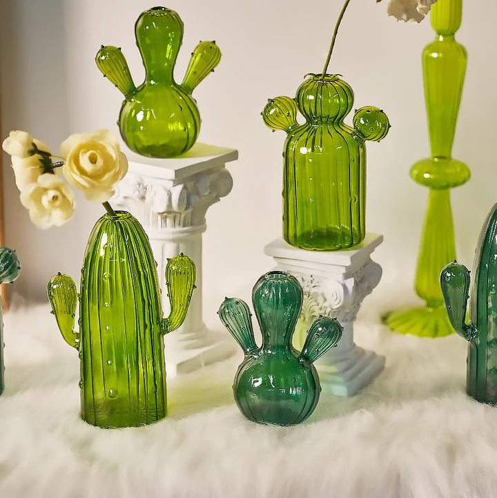 Cactus Glass Vase | Bowlift