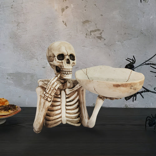 GhoulBowl Skull Bowl – Resin Halloween Candy Bowl and Gothic Decoration | Bowlift
