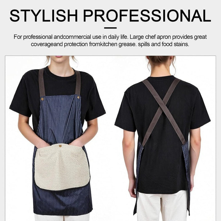 Cross Back Work Apron Bowlift