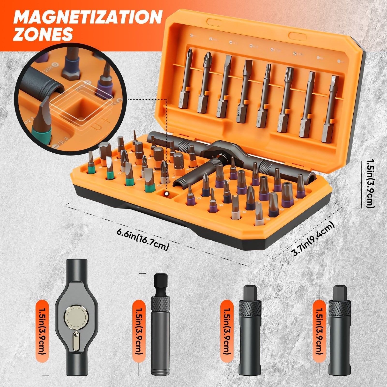 BowLift | 24 in 1 Magnetic Screwdriver Set