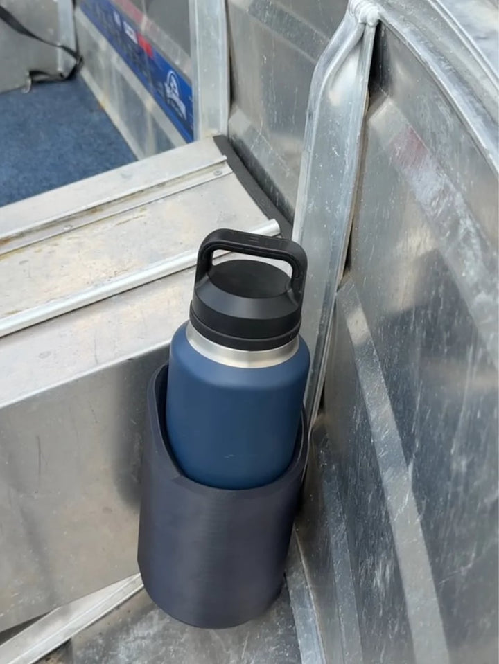 BowLift | Magnetic Bottle Holder | Heavy-Duty Grip for Tools, Gym, or Garage | Non-Slip Bottle Mount