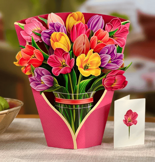 BowLift | Plastic Pop-up Flower | Incl. Free Gift Cards - Fair