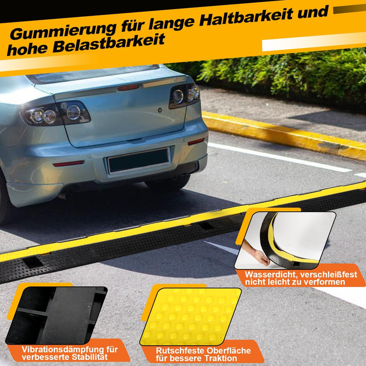 Cable bridge rubber cable protection mat 3 pieces | Bowlift