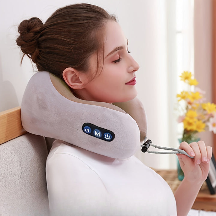 BowLift | CushionCraft - Luxurious U-shaped neck pillow for optimal comfort