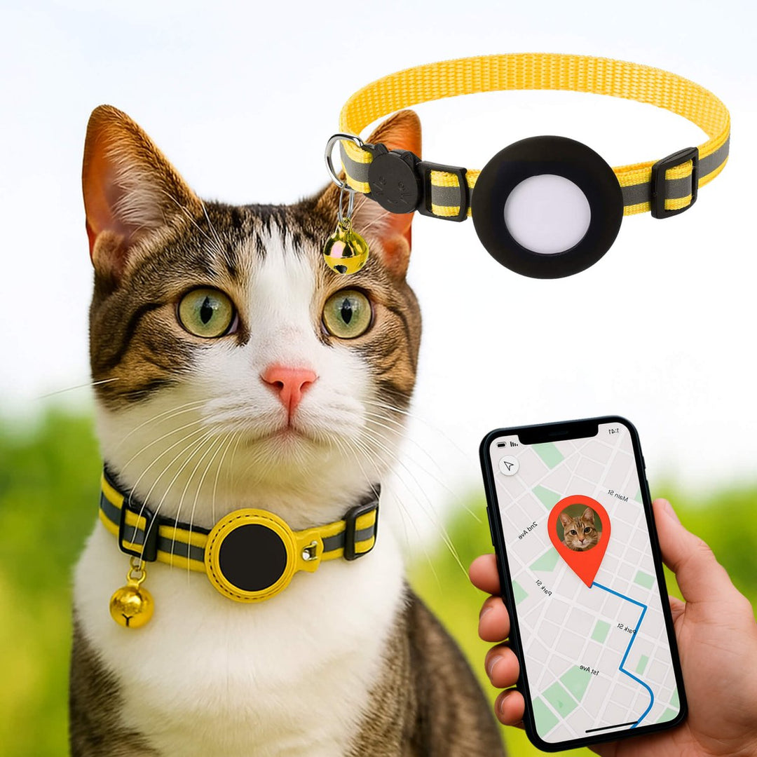 BowLift | FELITRACK – Cat GPS Tracker Collar with Reflective Design