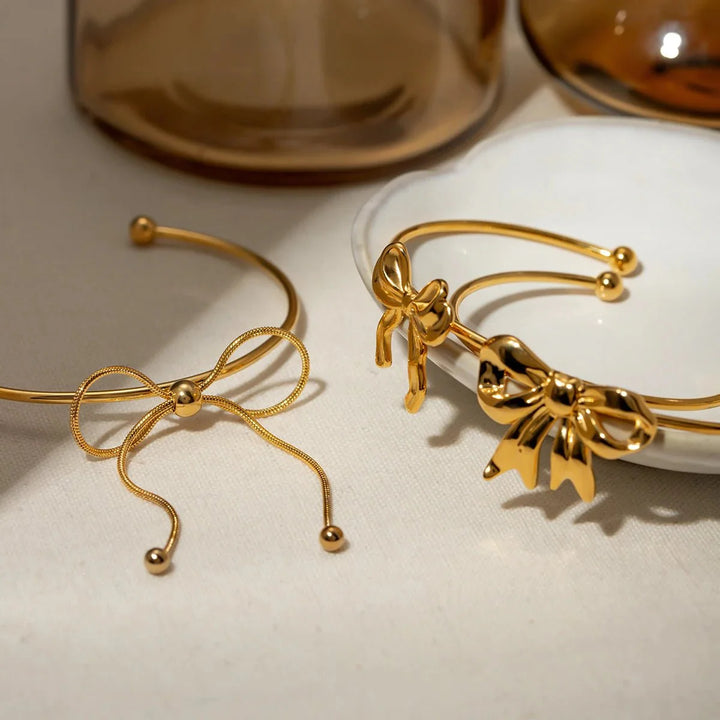 BowLift | Feminine Bow Cuff Bracelets