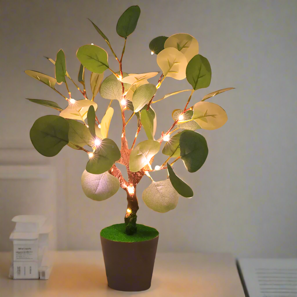 BowLift | Christmas Decorations LED Faux Leaf Lamp