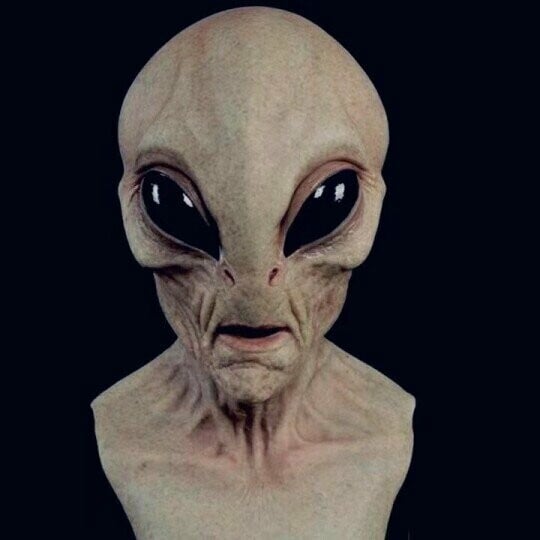 Alien-Mask | Realistic Halloween Costume Accessories | Bowlift