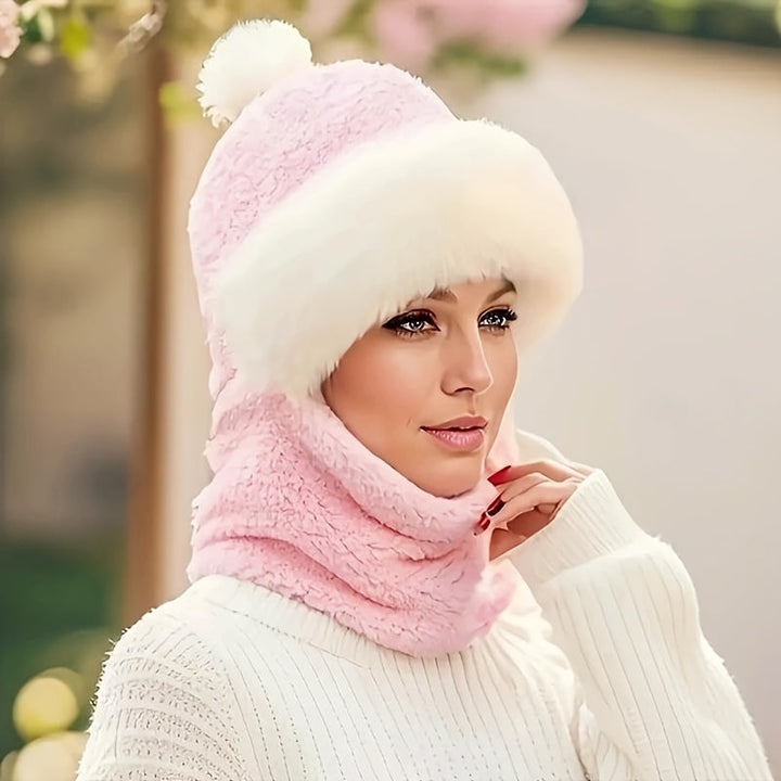 BowLift | Winter Beanie & Scarf Set | Plush Fleece Lining | Windproof & Lightweight Warmth | ChillGuard