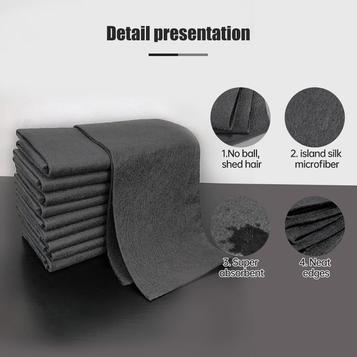GlassyPure Premium Cleaning Cloth — Effortless shine without streaks for brilliantly clean surfaces | Bowlift