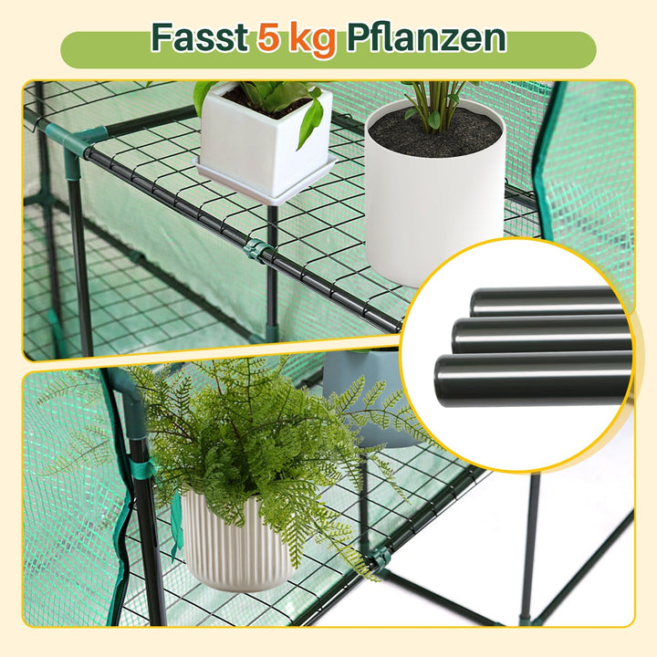 Greenhouse Film Greenhouse with Shelves | Bowlift