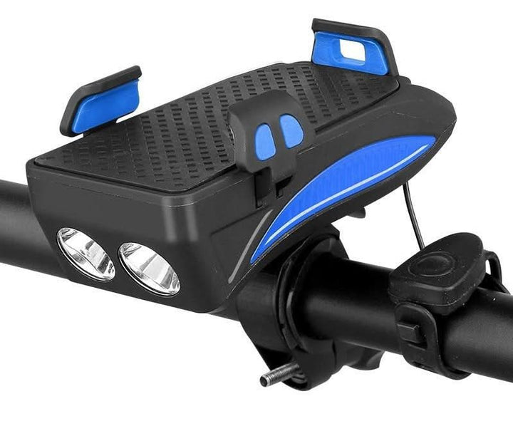 BowLift | 4-in-1 Bike Phone Holder with Powerbank, Light & Horn