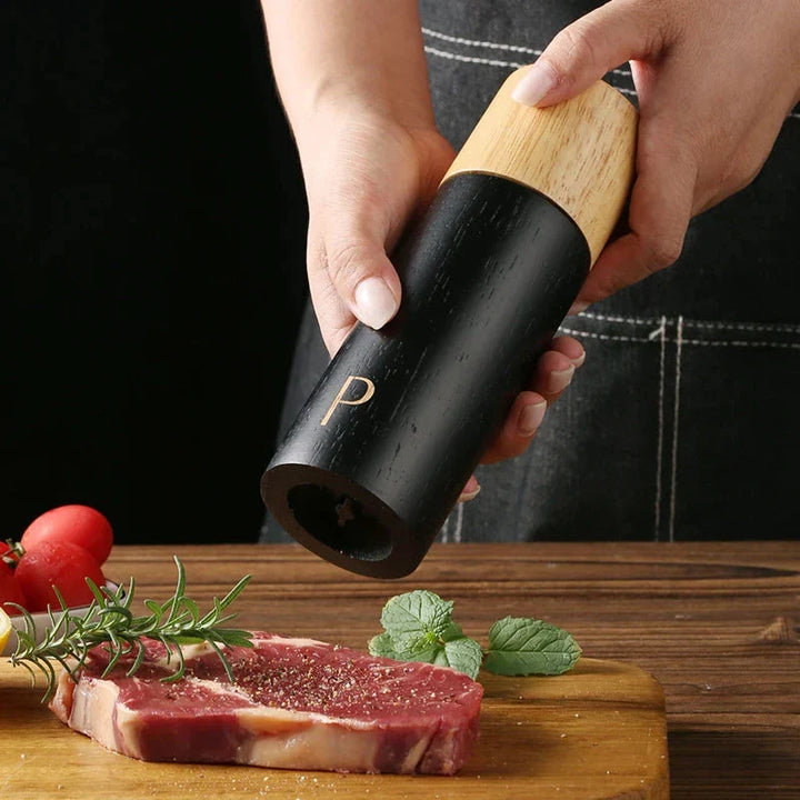 BowLift | Wood Salt and Pepper Mill Set