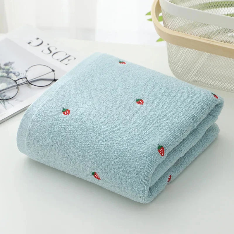 BowLift | Strawberry Bath Towels