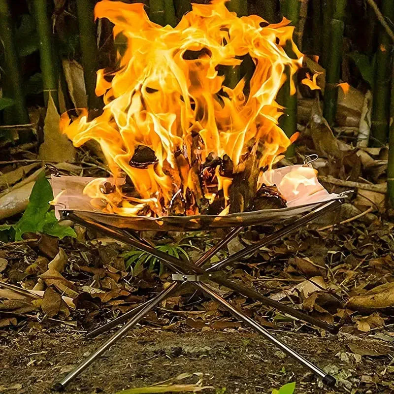 BowLift | FireFlex Foldable Campfire Stand