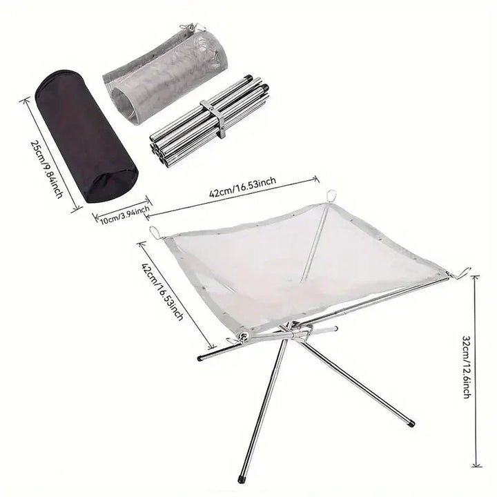 BowLift | FireFlex Foldable Campfire Stand