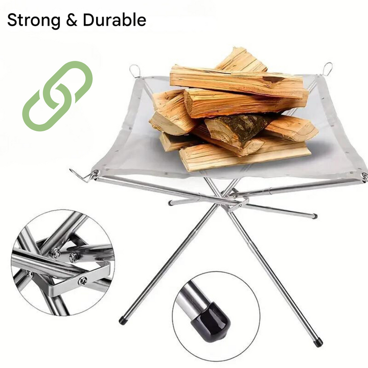 BowLift | FireFlex Foldable Campfire Stand