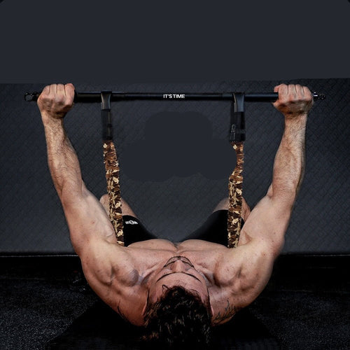BowLift | Resistance Band and Bar Set | Adjustable Strength | Portable Home Gym Equipment