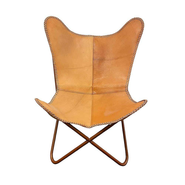 Bat chair made of real leather (available in different colors) | Bowlift