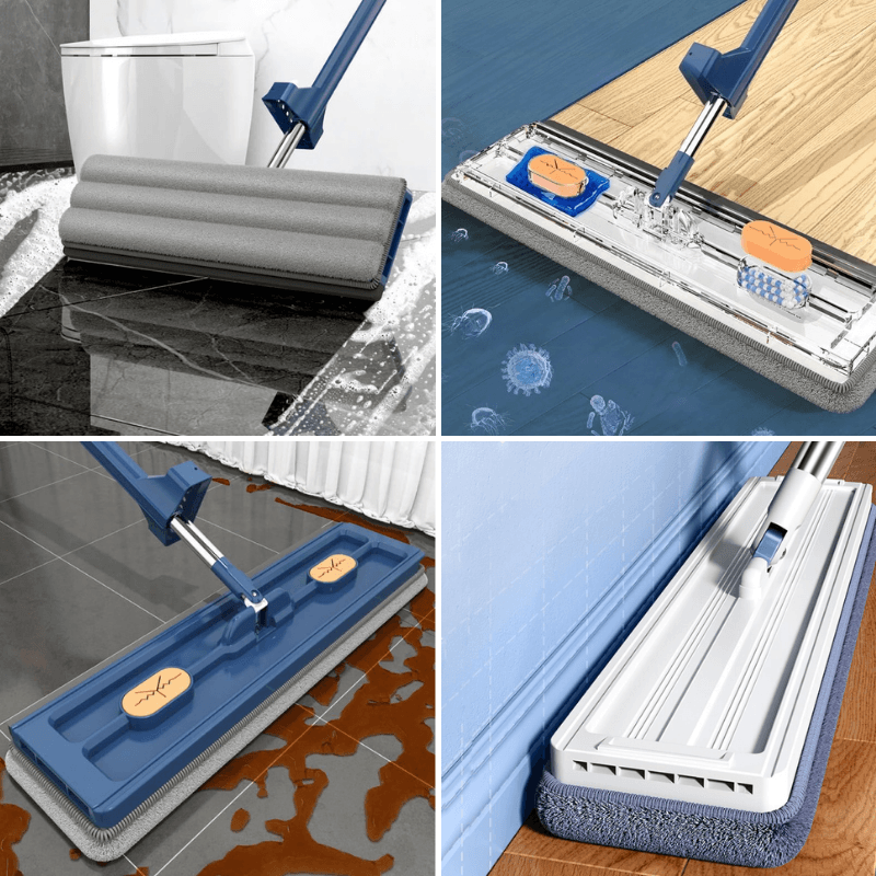 360° Spin Mop with Microfiber Head | Bowlift