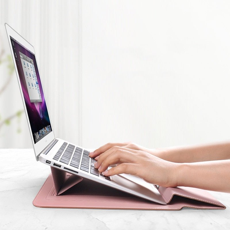 BowLift | FlexiGuard – Slim Waterproof Laptop Sleeve with Shock Protection & Stand