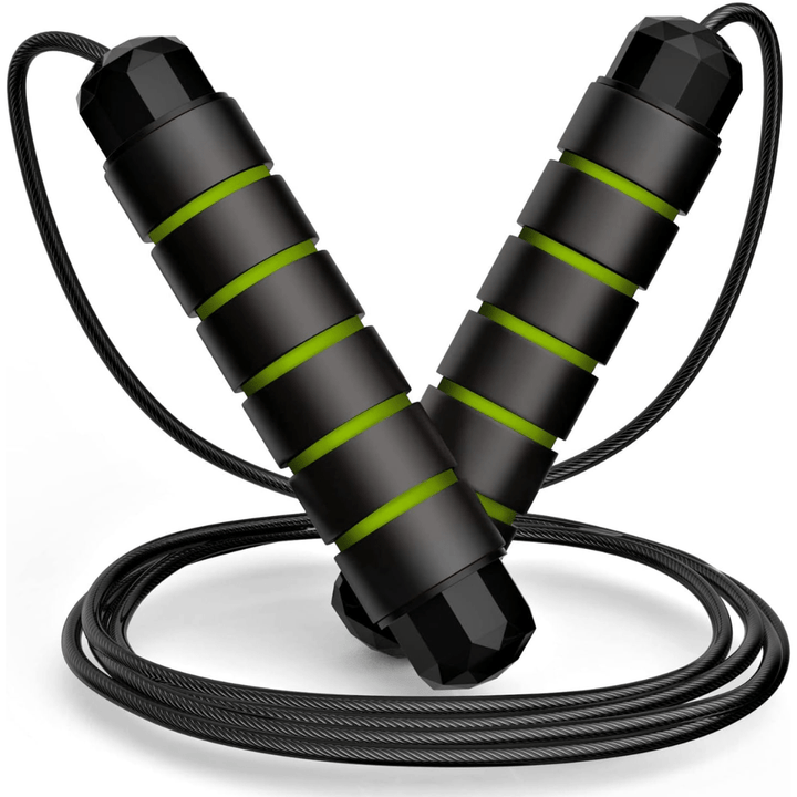 BowLift | Flexijump Adjustable Jump Rope – Tangle-Free Speed Skipping Rope – Cardio, Weight Loss & Coordination Training – Comfortable Foam Handles