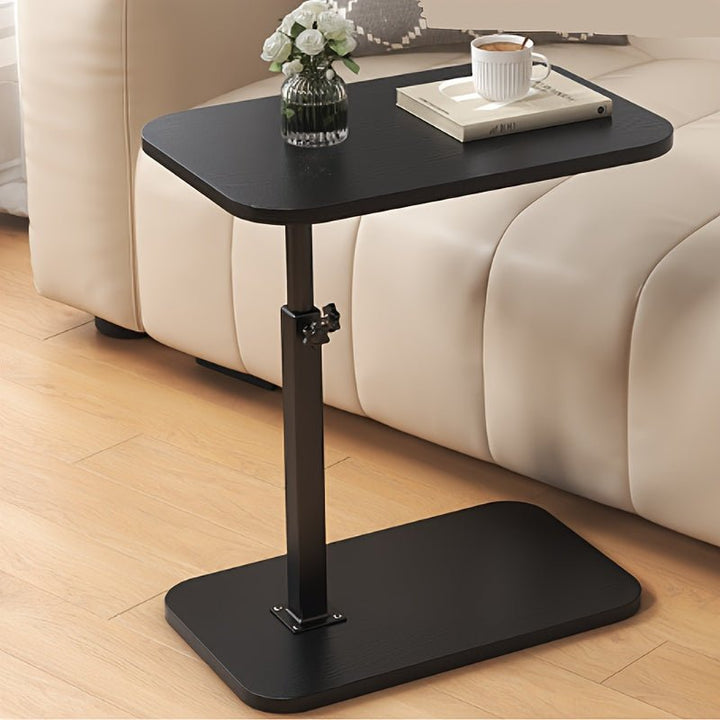 BowLift | LIVELIFT – Adjustable Side Table for Sofa & Bed with Wooden Top