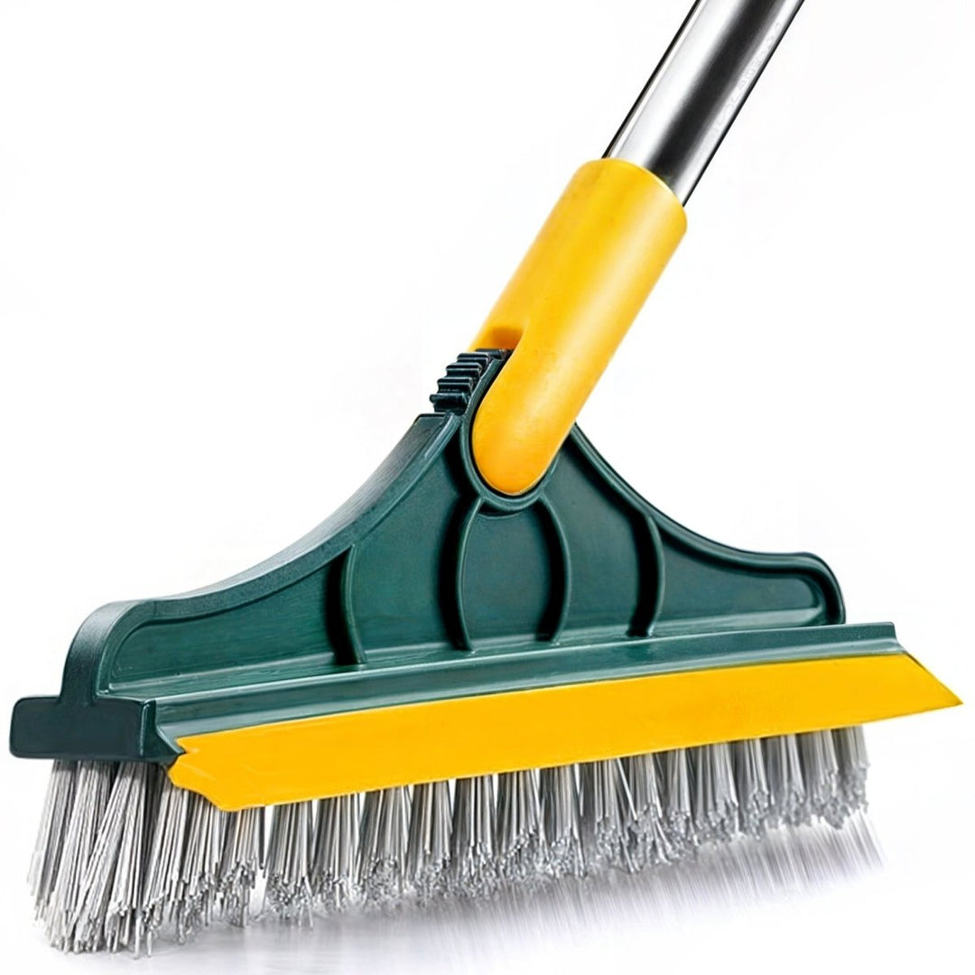 BowLift | FlexSweep Brush – 2-in-1 Cleaning Brush with Scraper for Floors and Tiles