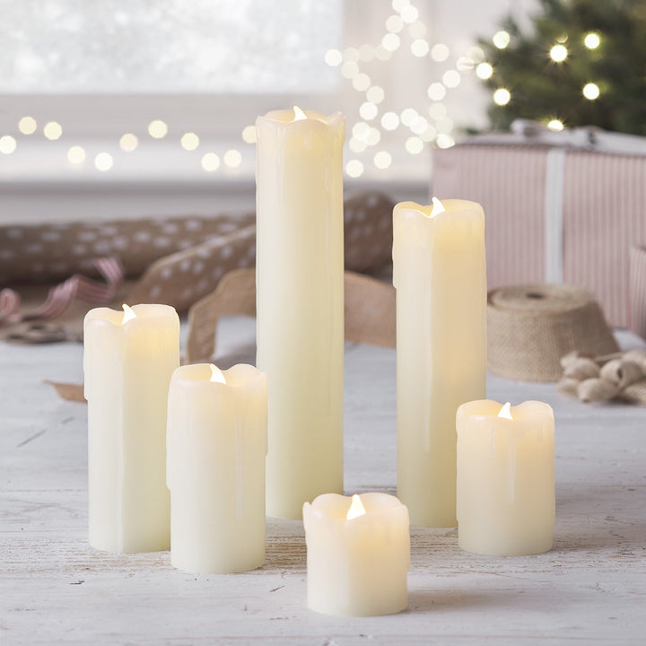 BowLift | LED Flameless Wax Candle Set of Six