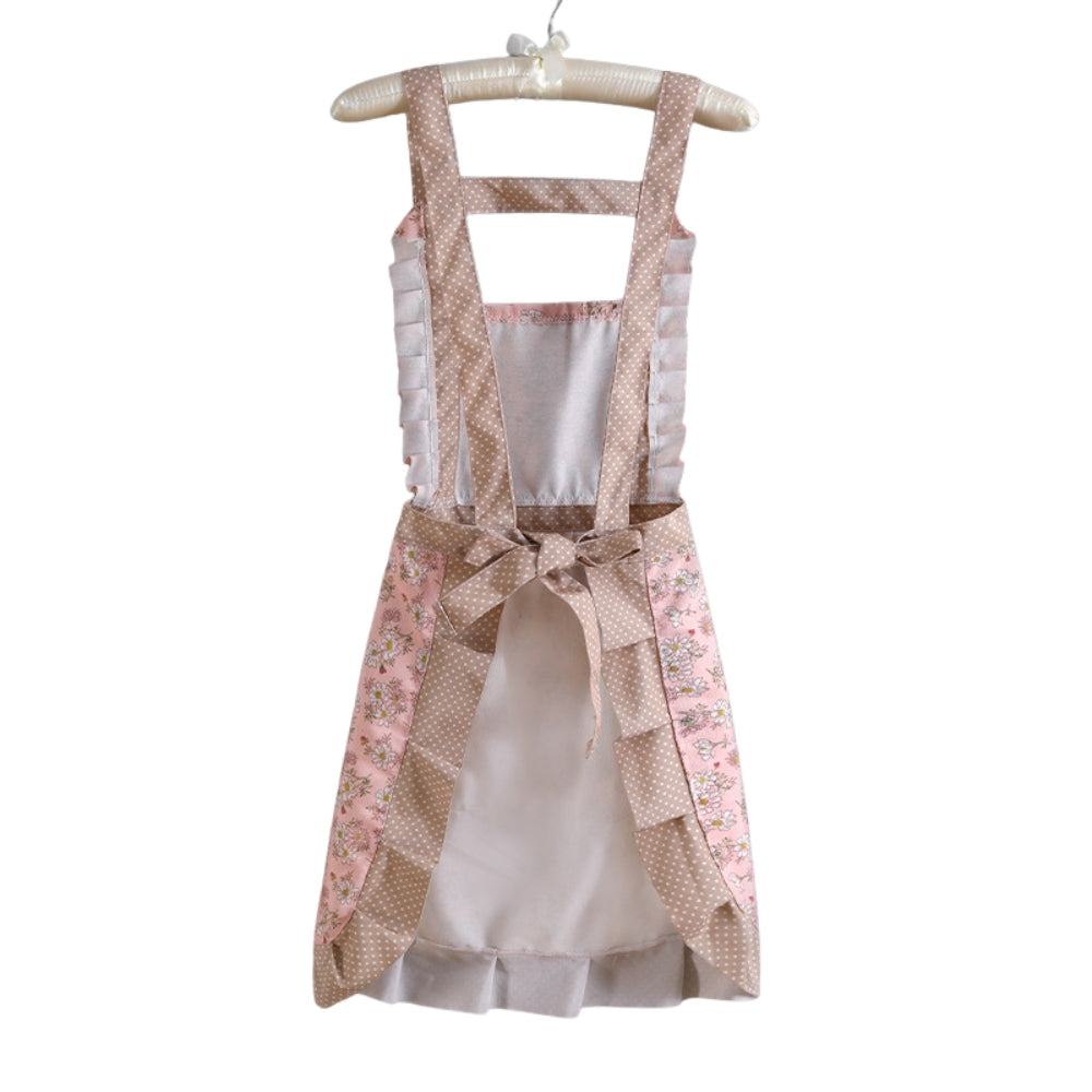 BowLift | Cotton Kitchen Apron Floral Cooking
