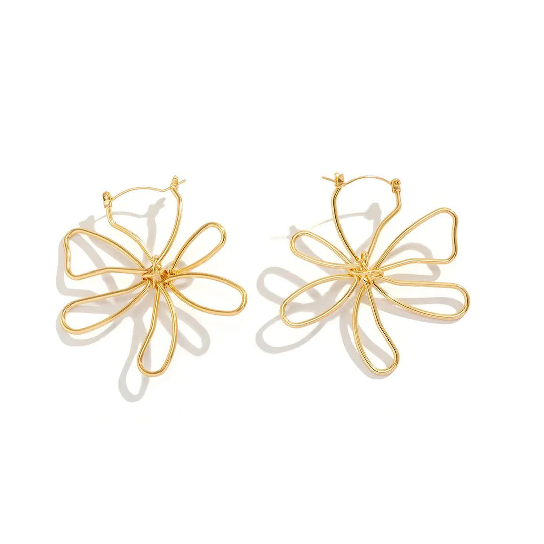 BowLift | Floral Knot Outline Earrings
