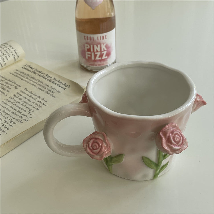 BowLift | Frendorf 3D Floral Hand-painted Mug