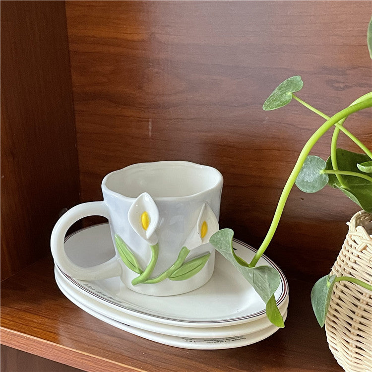 BowLift | Frendorf 3D Floral Hand-painted Mug