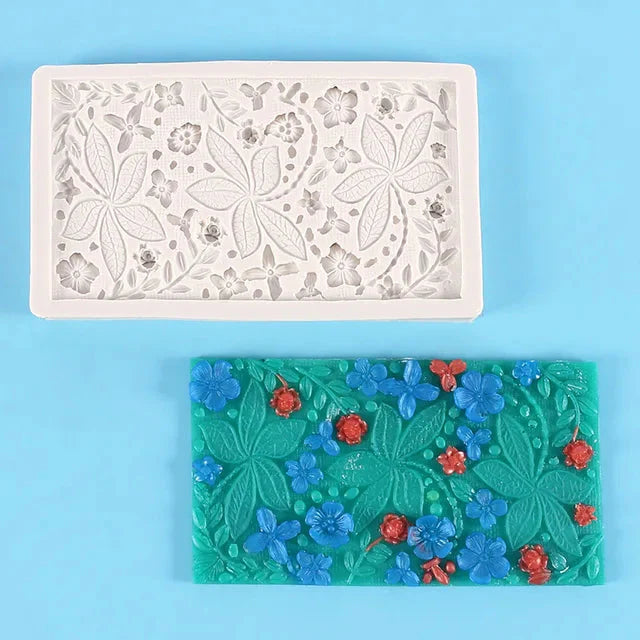 Flower Fondant Cake Edge Decoration Silicone Mold DIY Baking Tools | Bowlift