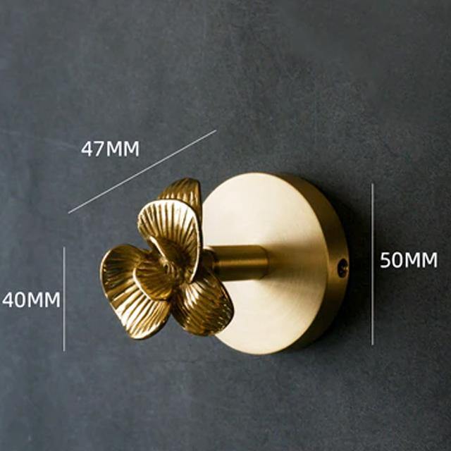 Golden Brass Wall Hooks – Handmade Animal Designs for Stylish Wall Decoration | Bowlift