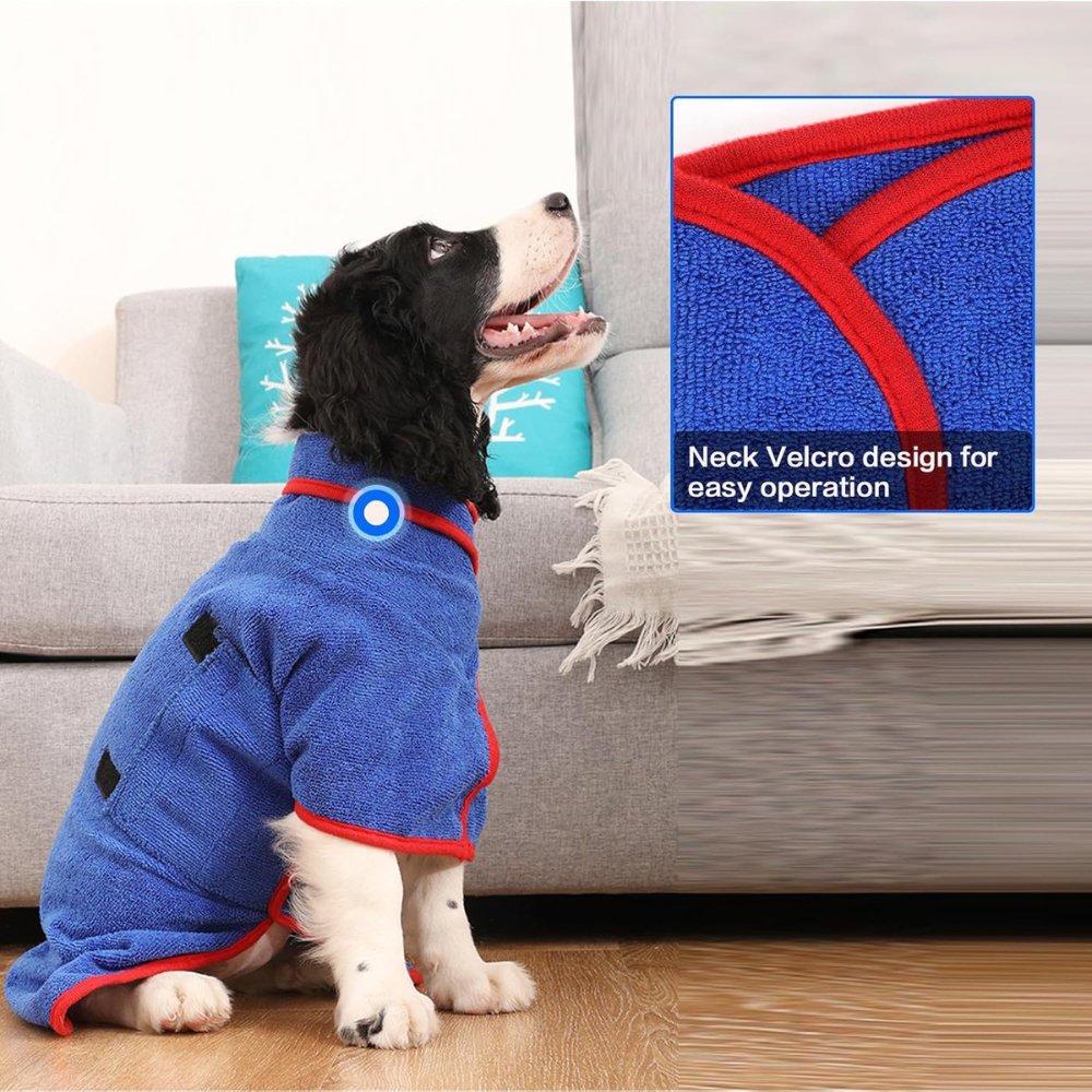 FluffDry • Dog Bathrobe - Dog Bathrobe - BowLift