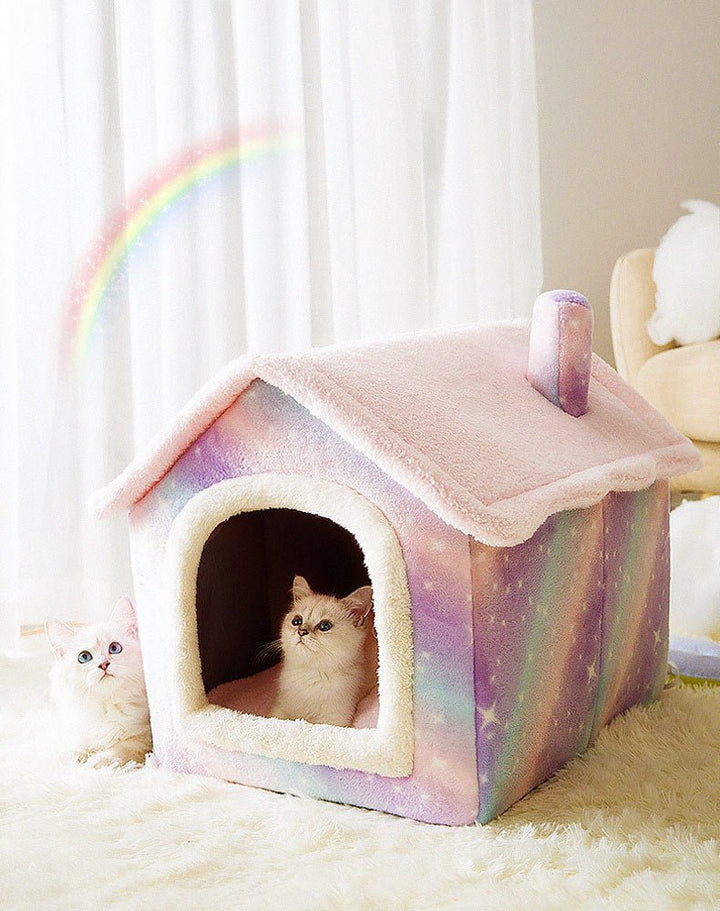 BowLift | FLUFFYHAVEN – Cozy Indoor Bed for Small Dogs & Cats