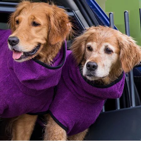 Fluffyheaven Liam Pet Bathrobe – Soft, Absorbent & Comfortable Bowlift