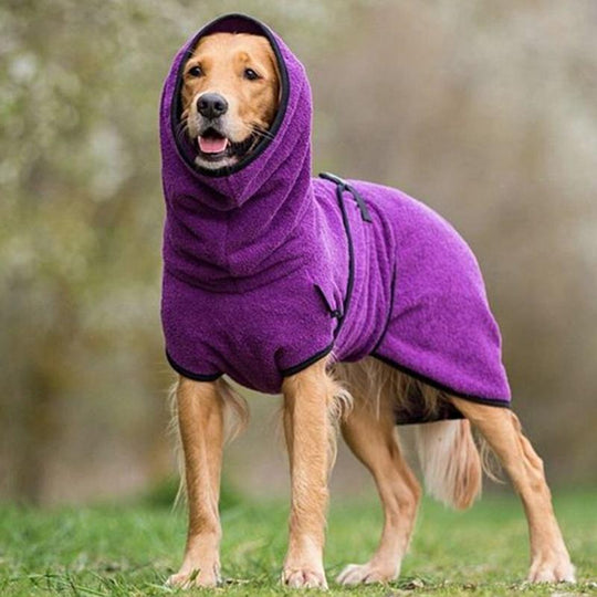 Fluffyheaven Liam Pet Bathrobe – Soft, Absorbent & Comfortable Bowlift