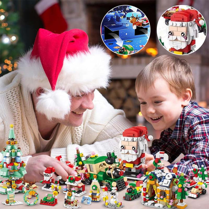 BuildJoy - Festive Building Blocks Advent Calendar Bowlift