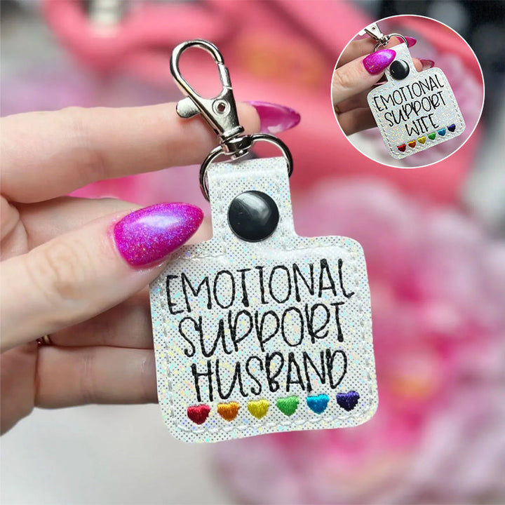 BowLift | Rainbow Hearts Keychain