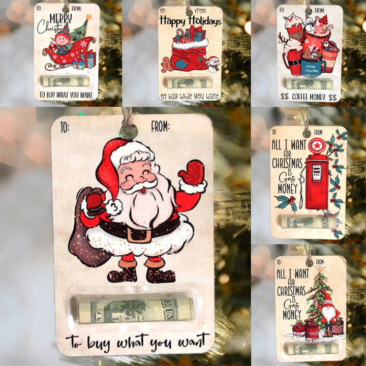 BowLift | Santa Christmas money holder