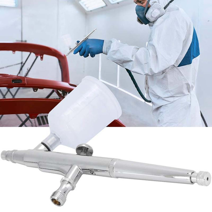 Pneumatic acrylic paint spray device for artists | Bowlift