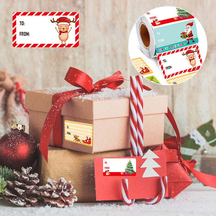 BowLift | Christmas Self-adhesive Stickers
