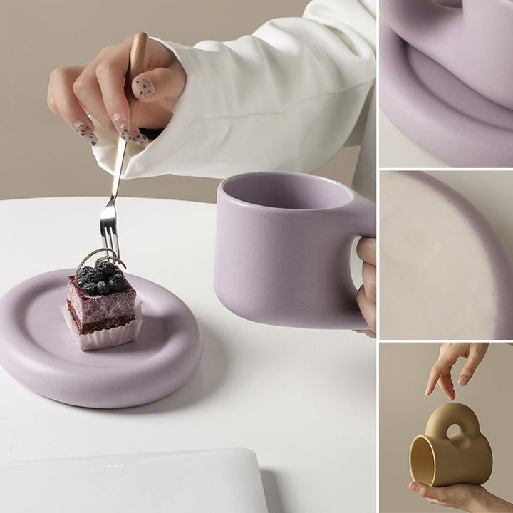 Nordic Minimalist Cute Fat Mug | Bowlift
