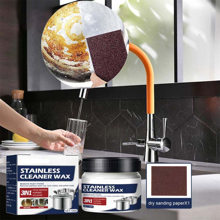 Magical stainless steel cleaning paste | Bowlift