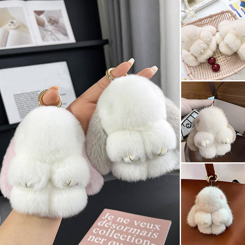 Handmade soft Bunny PomPom Charms (Boxed Edition) | Bowlift