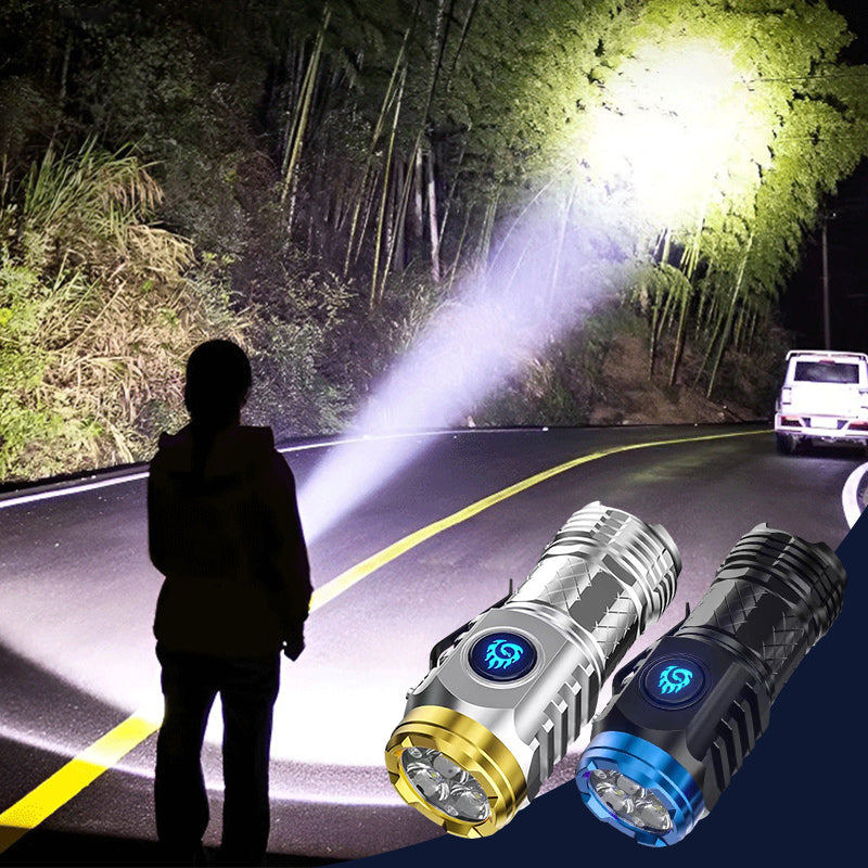 BowLift | Mini flashlight with three-eyed monster