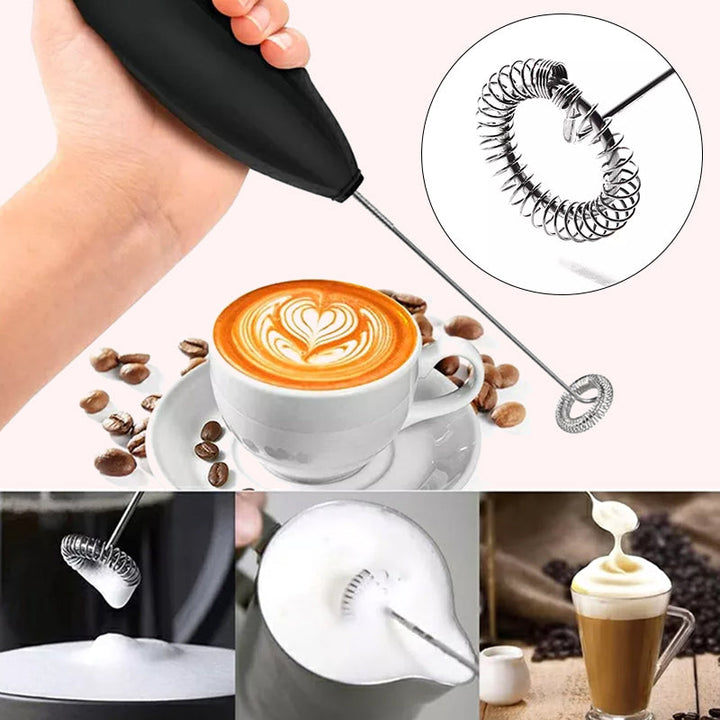 BowLift | Electric Mini Milk Frother Made of Stainless Steel